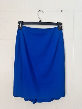 Escada Yves Klein Blue Pencil Skirt - Women